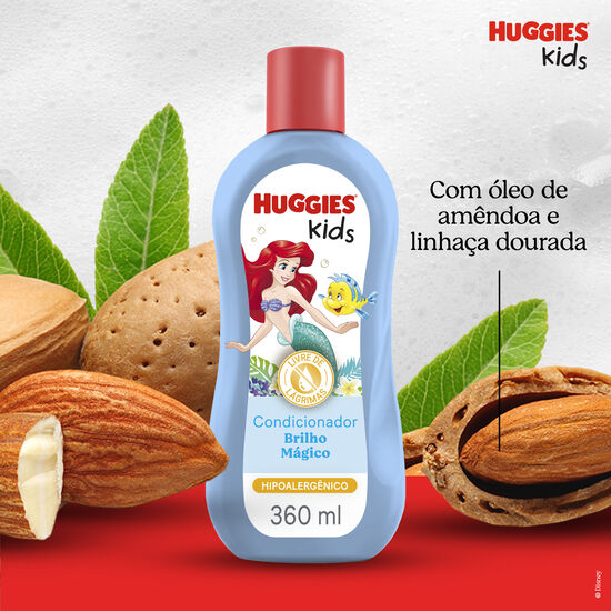 Condicionador Huggies Kids Brilho Mágico - 360ml